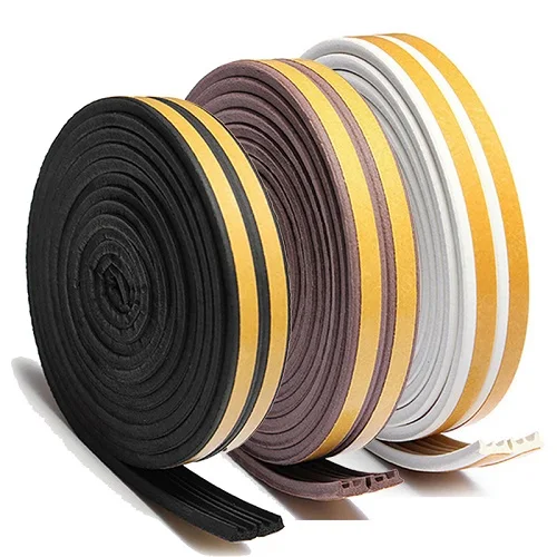 Seal Strip Self-Adhesive Kitchen Doors Window Gasket Soundproof Rubber Foam Weatherstrip Sealed Collision Strip
Seal Strip Self-Adhesive Kitchen Doors Window Gasket Soundproof Rubber Foam Weatherstrip Sealed Collision Strip