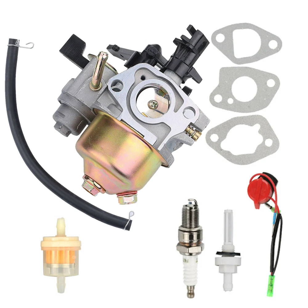 8pcs/set Carburetor Kit For Honda Gx120 GX140 Gx160 GX168 GX180 Gx200 5.5-6.5 HP Generators Engine Motor Replace 16211-ZE1-000
8pcs/set Carburetor Kit For Honda Gx120 GX140 Gx160 GX168 GX180 Gx200 5.5-6.5 HP Generators Engine Motor Replace 16211-ZE1-000