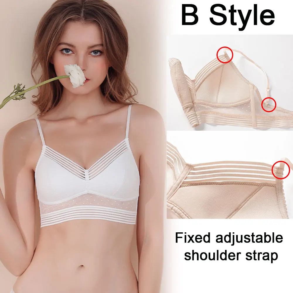Sexy Backless Bra Lace Deep U Low Back Bralette Thin Cup Brassiere Halter Soft Seamless Elastic Underwear Tank Tops Selling
Sexy Backless Bra Lace Deep U Low Back Bralette Thin Cup Brassiere Halter Soft Seamless Elastic Underwear Tank Tops Selling