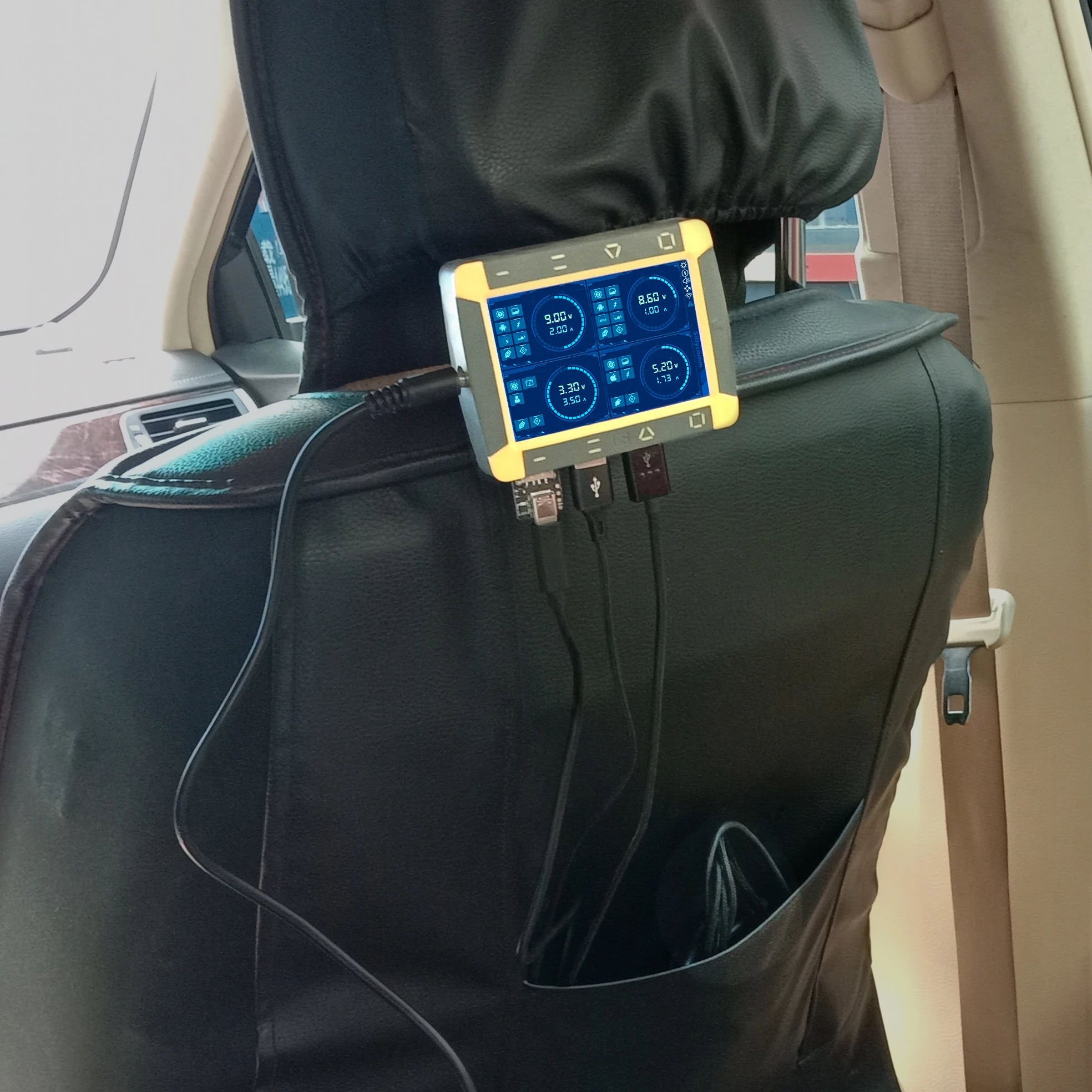 Автомобильный адаптер VOLTBOT VoltBot + MountKit PD автомобильное зарядное устройство QC 60 Вт