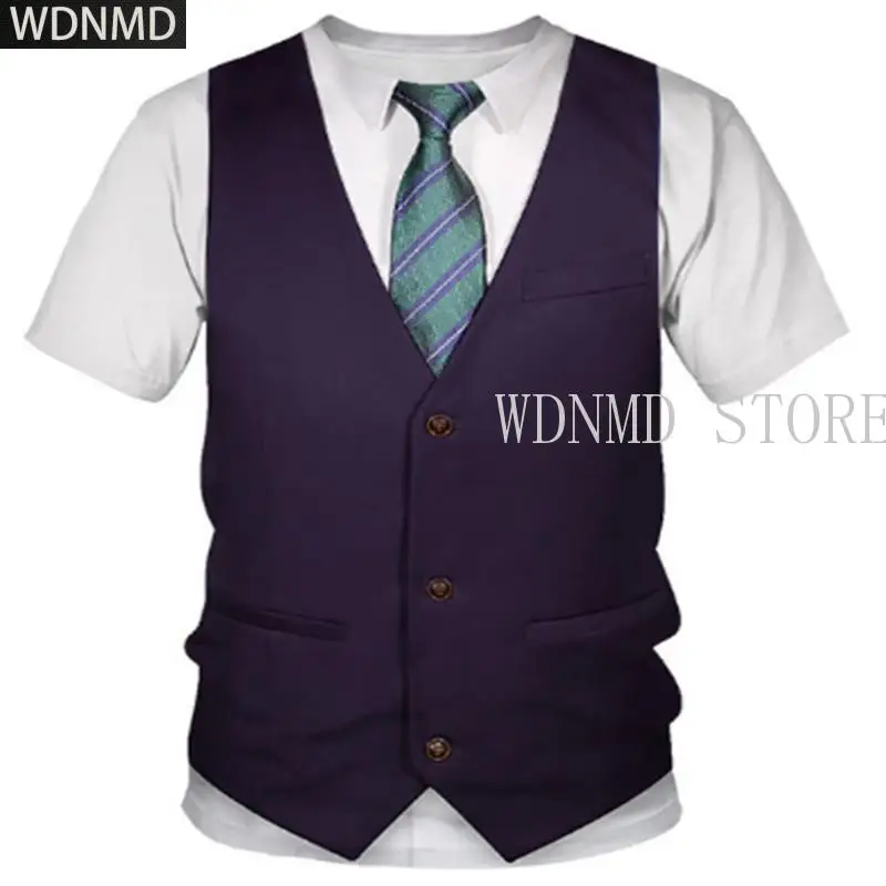 3D Print Tshirt Casual Short Sleeve Bow Tie 3D T shirts Summer Men T shirt Tuxedo Retro Tie Suit Streetwear Funny Fake Suit Top
3D Print Tshirt Casual Short Sleeve Bow Tie 3D T shirts Summer Men T shirt Tuxedo Retro Tie Suit Streetwear Funny Fake Suit Top