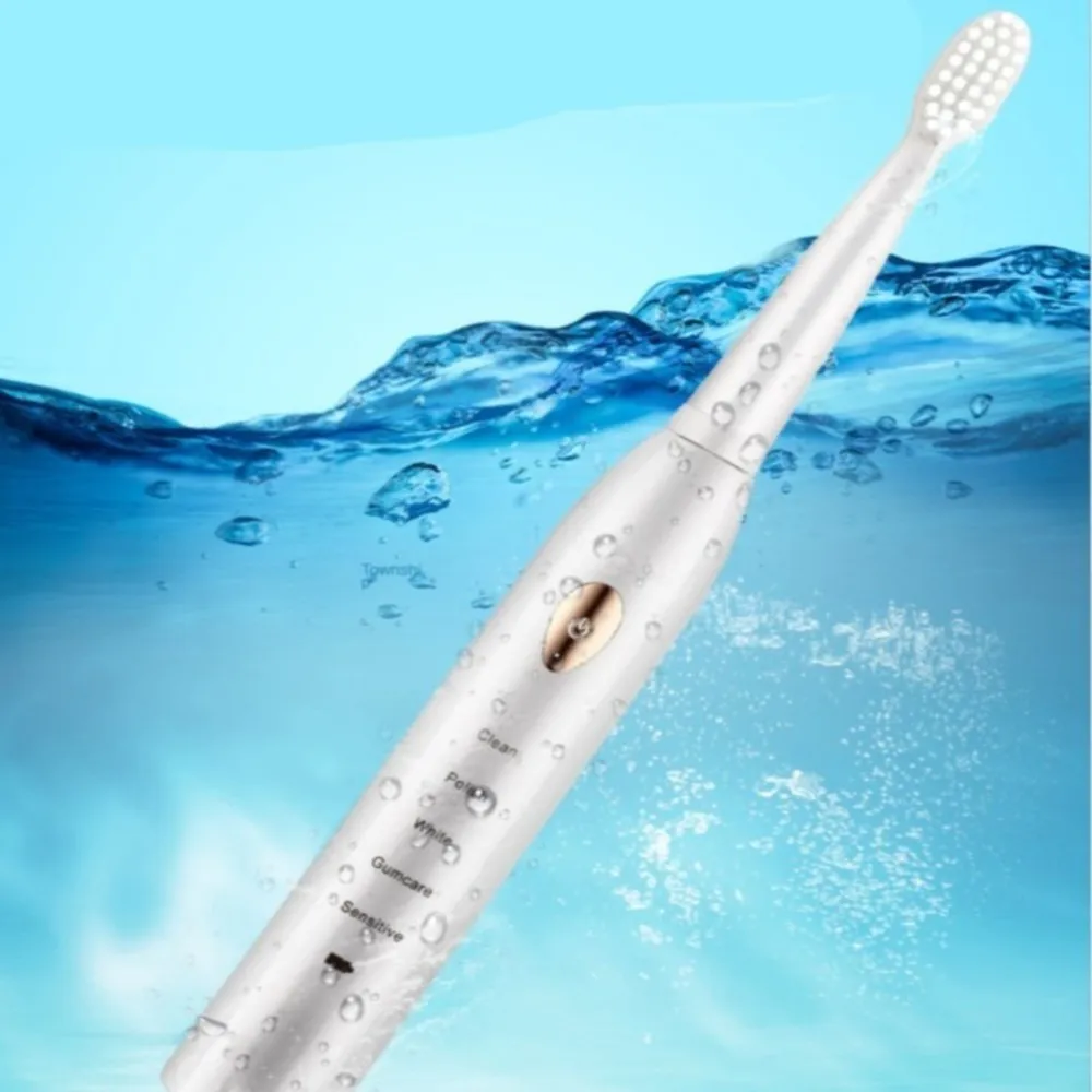 Electric Toothbrush Men and Women Couple Houseehold Whitening Waterproof Toothbrush Ultrasonic Automatic Tooth Brush 
Electric Toothbrush Men and Women Couple Houseehold Whitening Waterproof Toothbrush Ultrasonic Automatic Tooth Brush