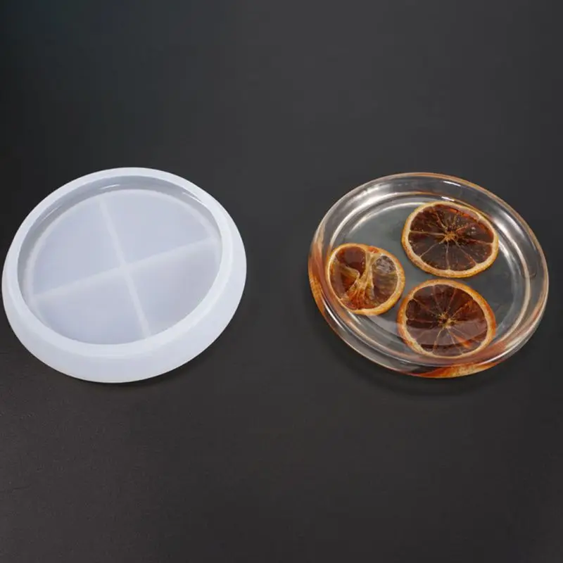 Silicone Crystal Epoxy Resin Mold Round Saucer Coaster Mat Casting Mould Handmade DIY Crafts Jewelry Making Tools
Silicone Crystal Epoxy Resin Mold Round Saucer Coaster Mat Casting Mould Handmade DIY Crafts Jewelry Making Tools