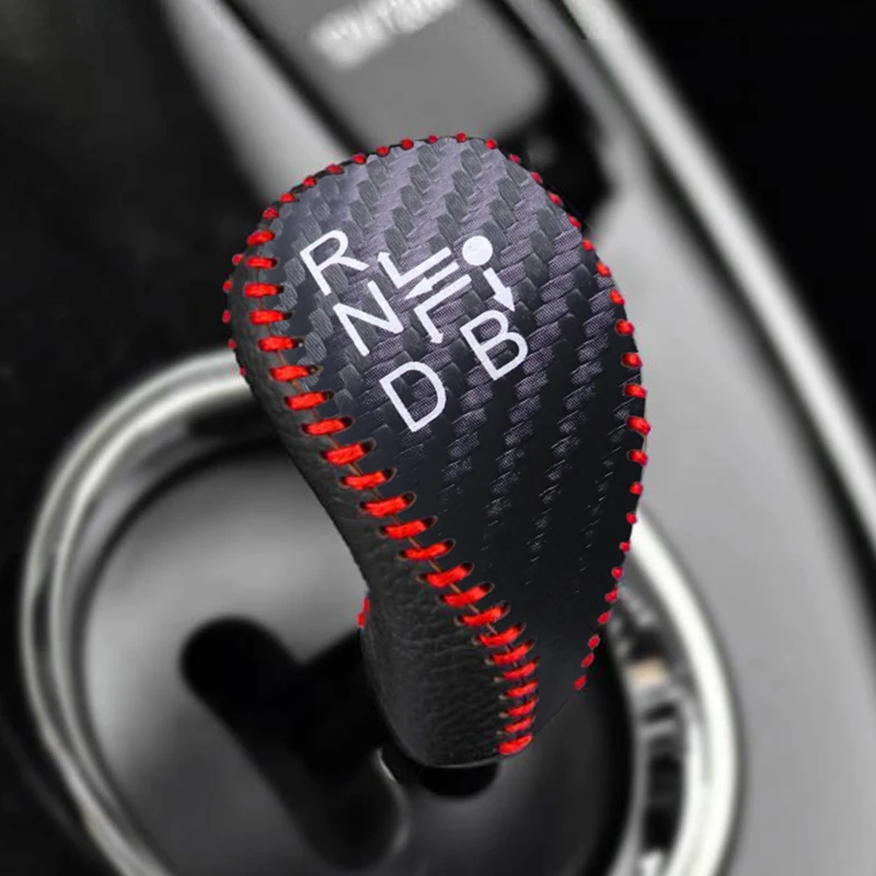 Leather carbon fiber Car handbrake cover Car automatic transmission for toyota auris 2010-2020
Leather carbon fiber Car handbrake cover Car automatic transmission for toyota auris 2010-2020