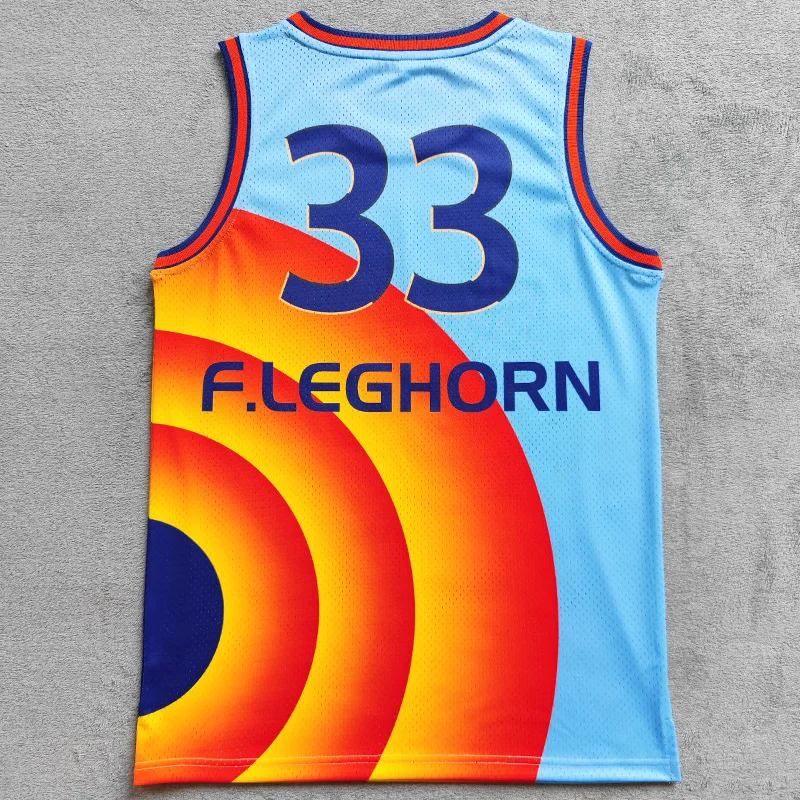MM MASMIG 2021 Movie Space Jam 2 A New Legacy Tune Squad 33 F.LEGHORN Basketball Jerseys Halloween Uniforms
MM MASMIG 2021 Movie Space Jam 2 A New Legacy Tune Squad 33 F.LEGHORN Basketball Jerseys Halloween Uniforms