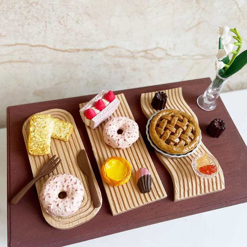1PC 1/12 Dollhouse Creative Miniature Mini Wooden Plate Tray Simulation Kitchen Tray Model for Doll House Decor
1PC 1/12 Dollhouse Creative Miniature Mini Wooden Plate Tray Simulation Kitchen Tray Model for Doll House Decor