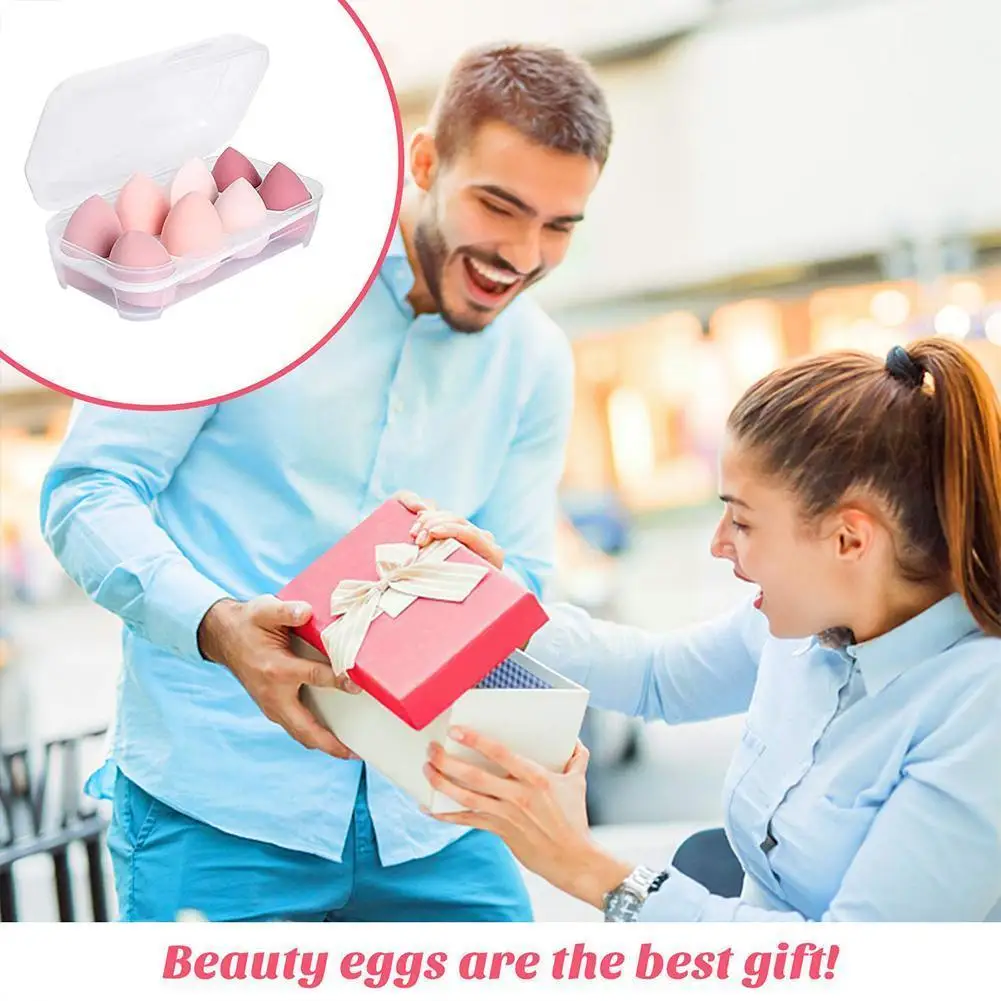 8pcs Beauty Makeup Set Egg Do not eat powder beauty Sponge Wet Storage and Liquid Dry Box Foundation Puff Cushion sponge W5W6
8pcs Beauty Makeup Set Egg Do not eat powder beauty Sponge Wet Storage and Liquid Dry Box Foundation Puff Cushion sponge W5W6