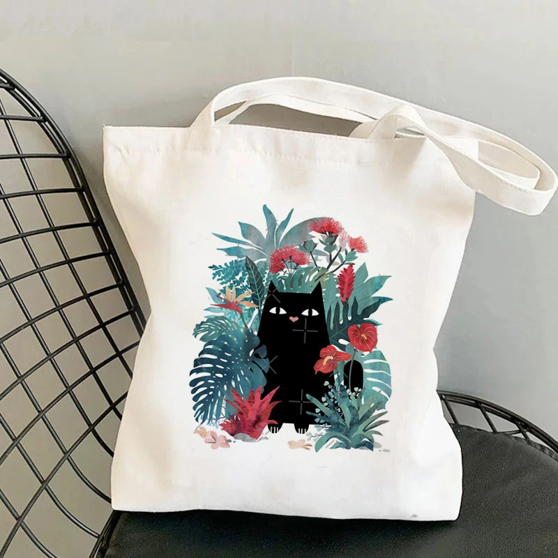 Cute Cat Fashion Ladies Shopper Bags Handbag Flower Aesthetic Graphic Canvas Shopping Bags Totes Large Capacity
Cute Cat Fashion Ladies Shopper Bags Handbag Flower Aesthetic Graphic Canvas Shopping Bags Totes Large Capacity