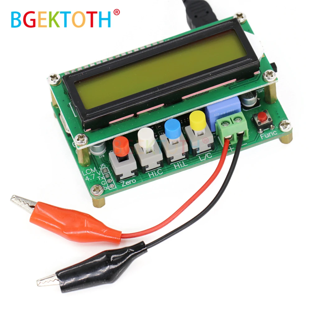 LC100-A Digital LCD High Precision Inductance Capacitance L/C Meter Capacitor Test Instruments
LC100-A Digital LCD High Precision Inductance Capacitance L/C Meter Capacitor Test Instruments