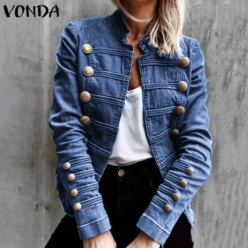 Куртка VONDA женская короткая осенне-зимняя, двубортная, на пуговицах, с длинным рукавом
Куртка VONDA женская короткая осенне-зимняя, двубортная, на пуговицах, с длинным рукавом