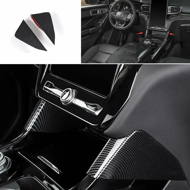 For Ford Explorer 2020-2021 Carbon Fiber Console Gear Shift Both Side Trim 2pcs Car modification
For Ford Explorer 2020-2021 Carbon Fiber Console Gear Shift Both Side Trim 2pcs Car modification