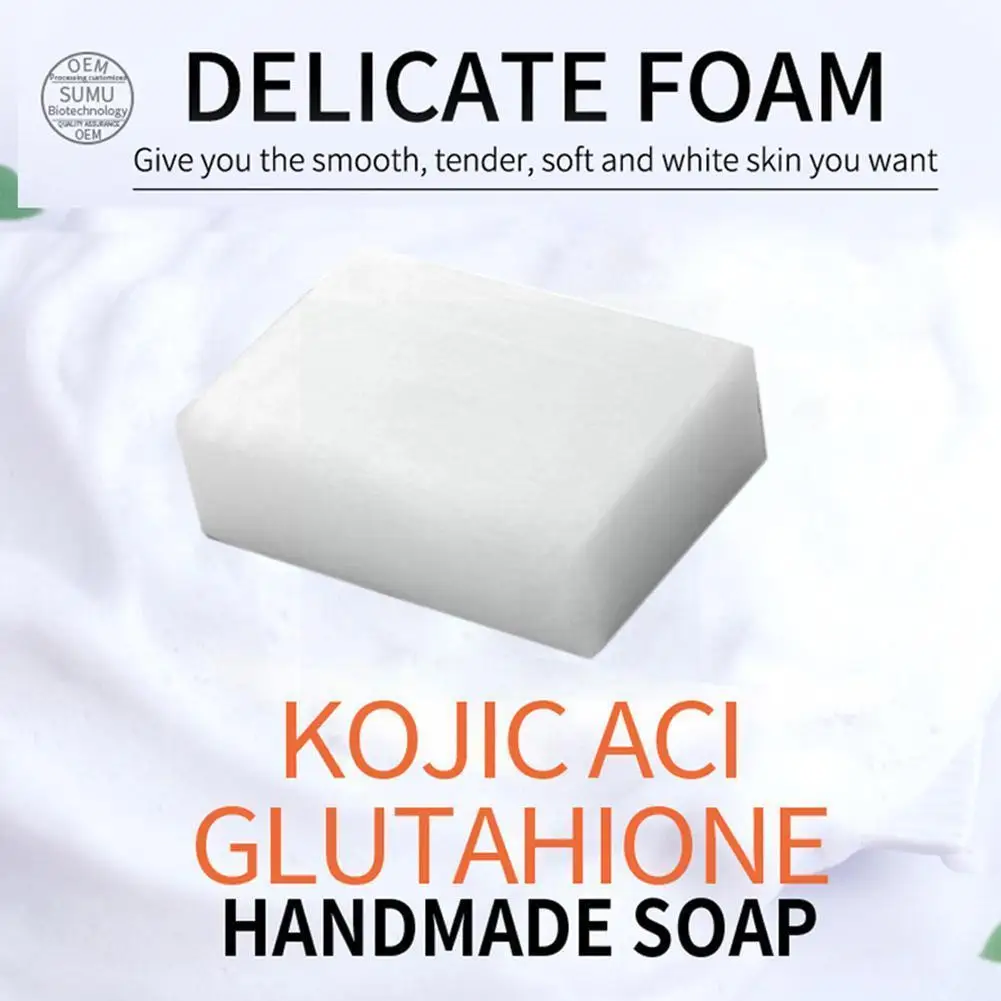 Kojic Acid Soap Handmade Soaps Glutathione Whitening Cleanser Soap Facial Wash Bath Soap Soap Hand Soap L0F8
Kojic Acid Soap Handmade Soaps Glutathione Whitening Cleanser Soap Facial Wash Bath Soap Soap Hand Soap L0F8