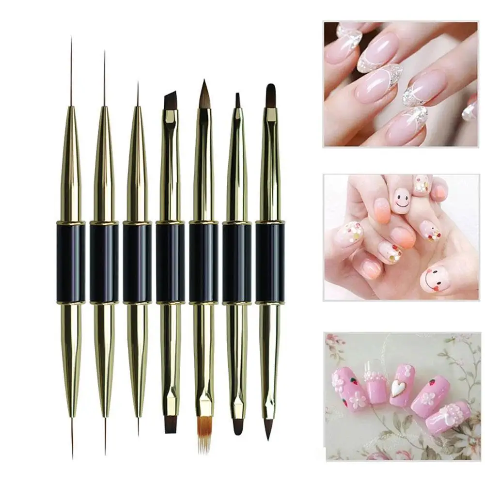 1pcs Dual End Nail Art Stripes Lines Liner DIY Painting Brush Liquid Powder Acrylic UV GEL Extension Builder French Drawing Pen
1pcs Dual End Nail Art Stripes Lines Liner DIY Painting Brush Liquid Powder Acrylic UV GEL Extension Builder French Drawing Pen