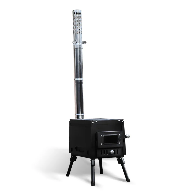Camping Outdoor Heating Wood Stove Portable Fishing Stove Multifunctional Folding Camping Wood Stove with Chimney
Camping Outdoor Heating Wood Stove Portable Fishing Stove Multifunctional Folding Camping Wood Stove with Chimney