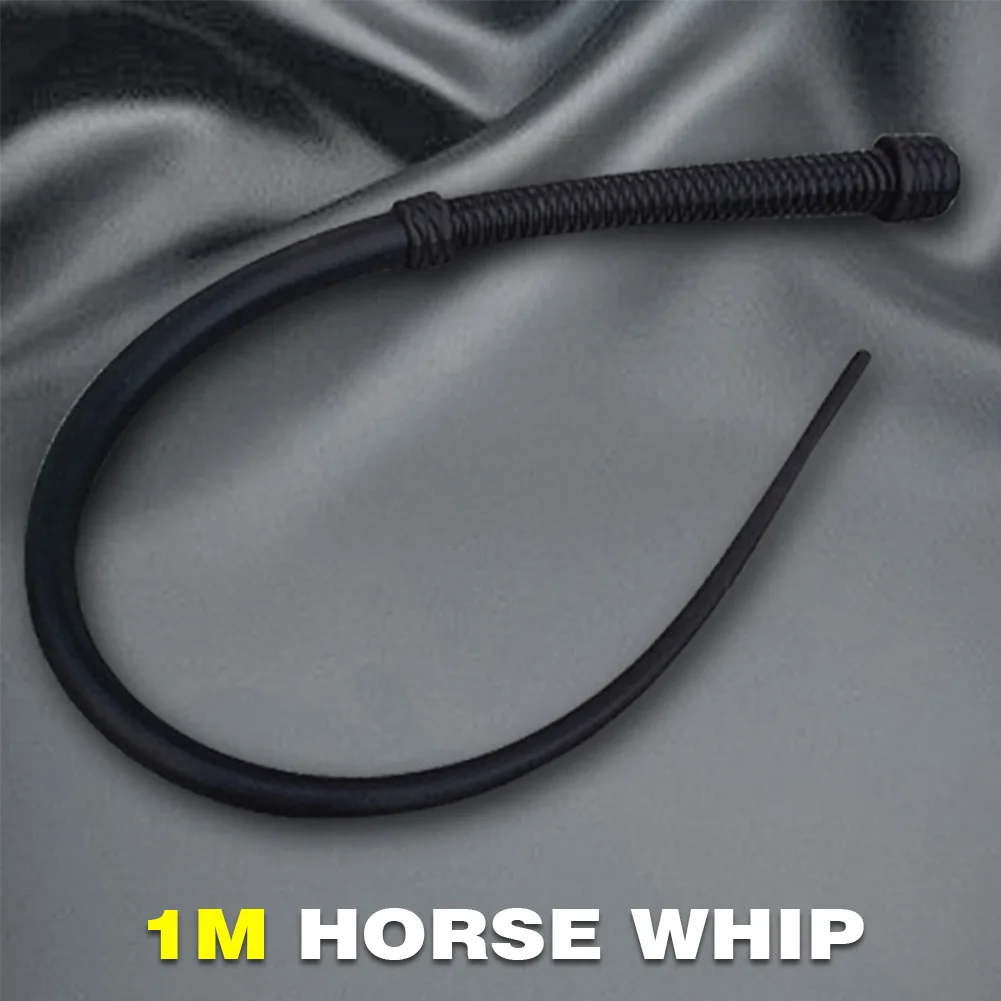 1meter Equestrianism Riding Training Horse Whip Cosplay Crop Stage Performance Outdoor Sports Rubber Soft Lash Non Slip Racing
1meter Equestrianism Riding Training Horse Whip Cosplay Crop Stage Performance Outdoor Sports Rubber Soft Lash Non Slip Racing