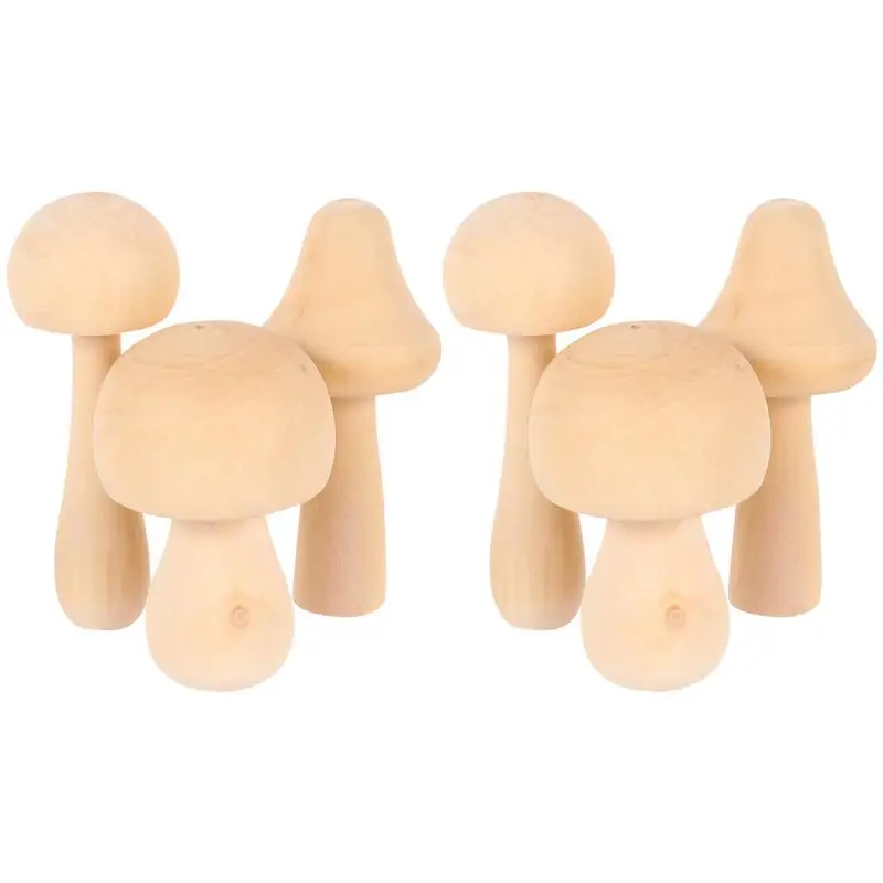 9Pcs Natural Mushroom-Shaped Wood Unfinished Wooden Toys Painted Craft Kid Drawing Toy for Children Graffiti
9Pcs Natural Mushroom-Shaped Wood Unfinished Wooden Toys Painted Craft Kid Drawing Toy for Children Graffiti