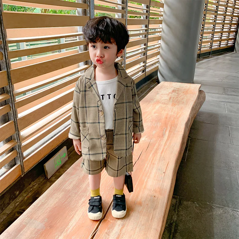 2021 Spring Summer Children's Clothes Suit Baby Boys Coat + Shorts 2pcs/Set Teenage Top Sport Costume For Kids Streetwear Formal
2021 Spring Summer Children's Clothes Suit Baby Boys Coat + Shorts 2pcs/Set Teenage Top Sport Costume For Kids Streetwear Formal
