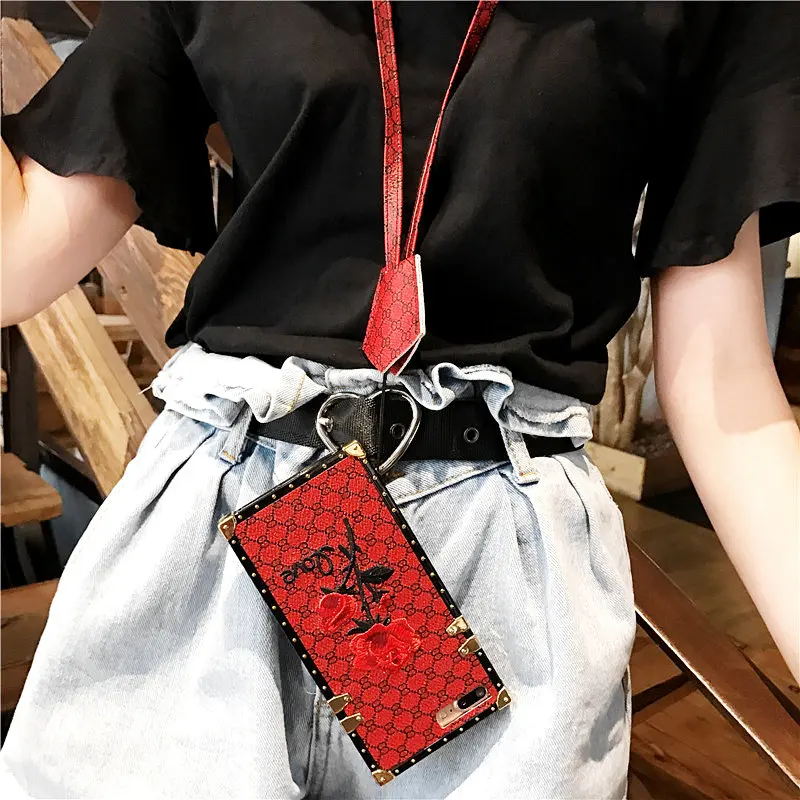 Luxury Rose Embroidery Phone Case for Samsung A10S M10 A20S A30 A40S A50 A70 M20 M30S M21 M60S Handing Rope Square TPU Cover
Luxury Rose Embroidery Phone Case for Samsung A10S M10 A20S A30 A40S A50 A70 M20 M30S M21 M60S Handing Rope Square TPU Cover