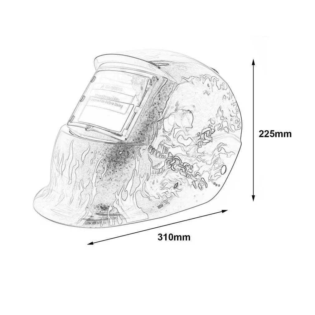 Solar Auto Darkening Welding Helmet TIG MIG MMA Electric Welding Mask Helmet Welder Cap Lens For Welding Machine Plasma Cutter
Solar Auto Darkening Welding Helmet TIG MIG MMA Electric Welding Mask Helmet Welder Cap Lens For Welding Machine Plasma Cutter