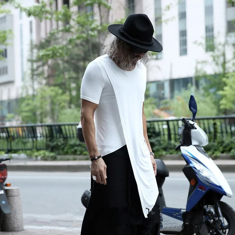 t-shirt Korean version of the tide brand hip-hop sleeve 
t-shirt Korean version of the tide brand hip-hop sleeve