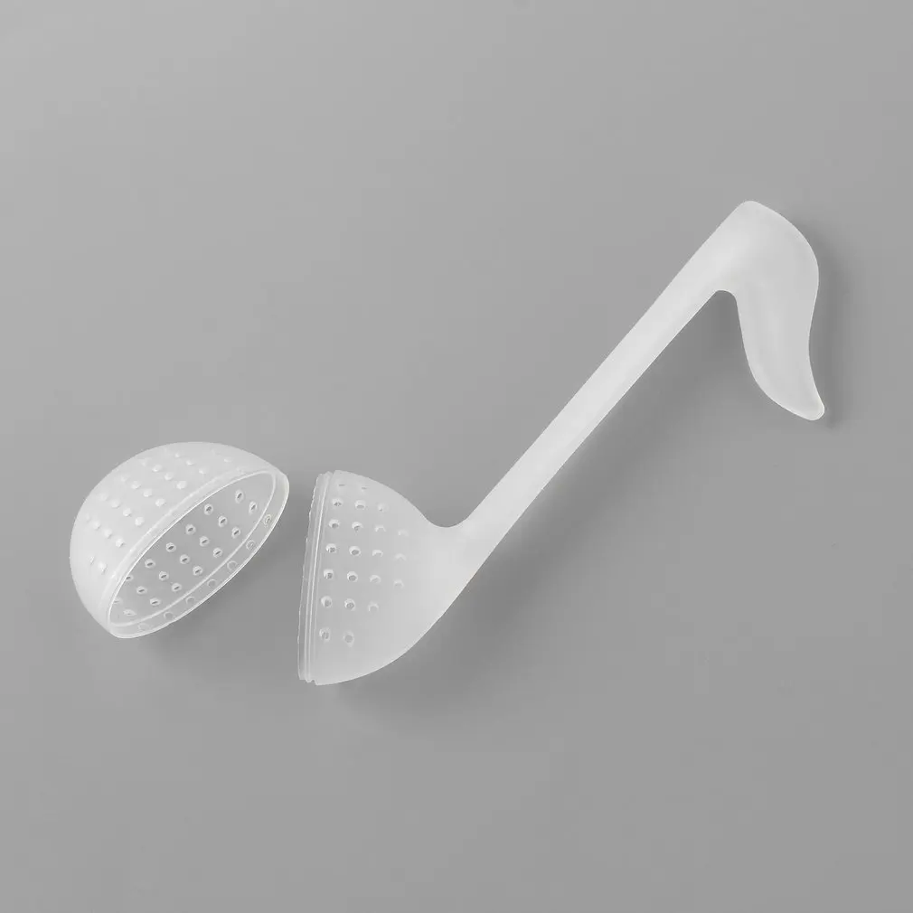 2 шт. Чайная ложка Infuser Фильтр креативная Музыка Примечание модная удобная чайная