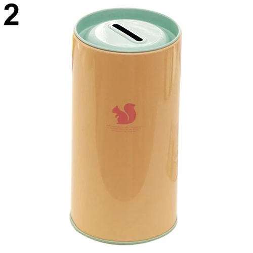 1PCs Creative Tinplate Cylinder Piggy Bank Cartoon Animal Printed Box Household Saving Money Box Home Decoration Kids Gift
1PCs Creative Tinplate Cylinder Piggy Bank Cartoon Animal Printed Box Household Saving Money Box Home Decoration Kids Gift