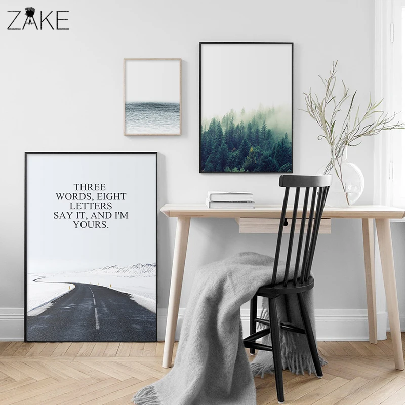 Mountain Forest Picture Scandinavian Poster Nordic Style Sea Print Nature Scenery Wall Art Canvas Painting Modern Room Decor
Mountain Forest Picture Scandinavian Poster Nordic Style Sea Print Nature Scenery Wall Art Canvas Painting Modern Room Decor