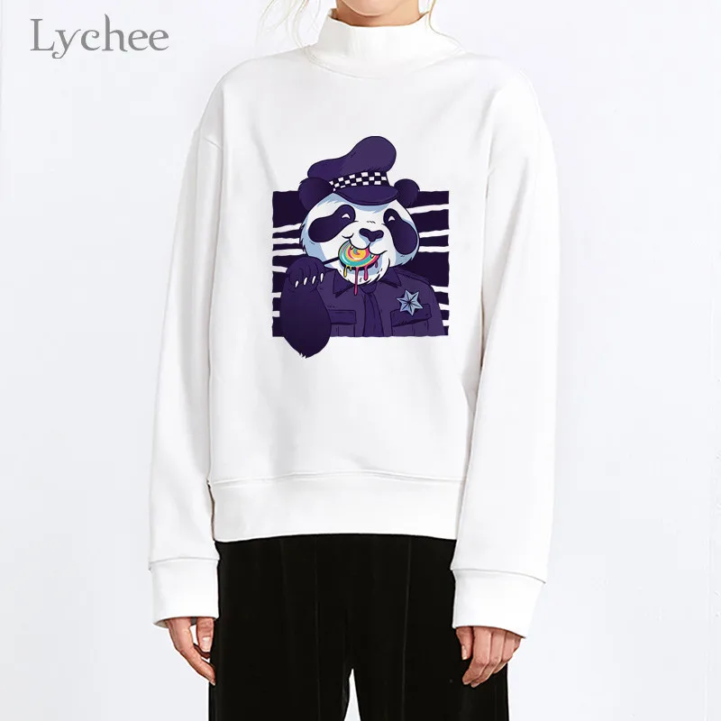 Lychee Harajuku Cartoon Animal Print Women Sweatshirt Loose O-neck Female Pullovers Casual Spring Autumn Lady Sweatshirts Tops
Lychee Harajuku Cartoon Animal Print Women Sweatshirt Loose O-neck Female Pullovers Casual Spring Autumn Lady Sweatshirts Tops
