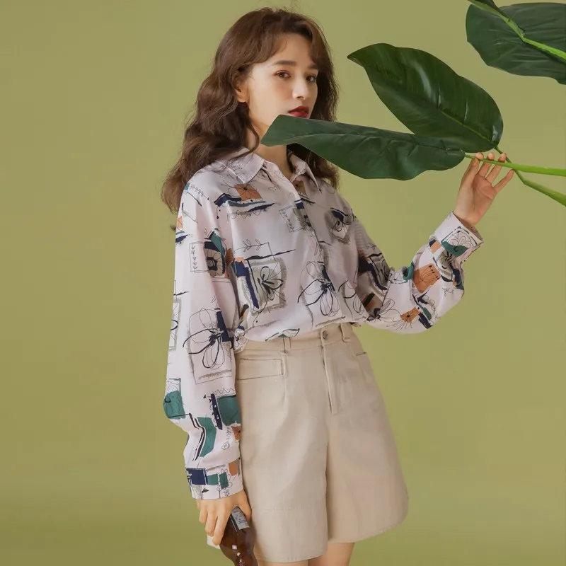 Vintage Cartoon Print Fashion Blouse Women Casual Long Sleeve Blouses Shirts Girls Loose Long Sleeve Shirt
Vintage Cartoon Print Fashion Blouse Women Casual Long Sleeve Blouses Shirts Girls Loose Long Sleeve Shirt