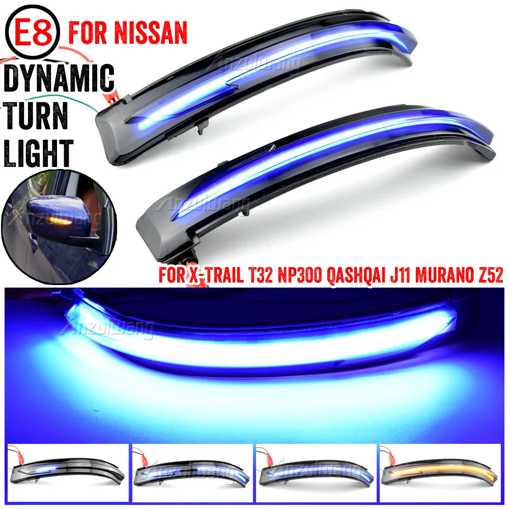 2X EU US JP Plug For Nissan X-Trail T32 Qashqai J11 Murano Z52 Navara NP300 Pathfinder Side Mirror LED Dynamic Turn Signal Light
2X EU US JP Plug For Nissan X-Trail T32 Qashqai J11 Murano Z52 Navara NP300 Pathfinder Side Mirror LED Dynamic Turn Signal Light