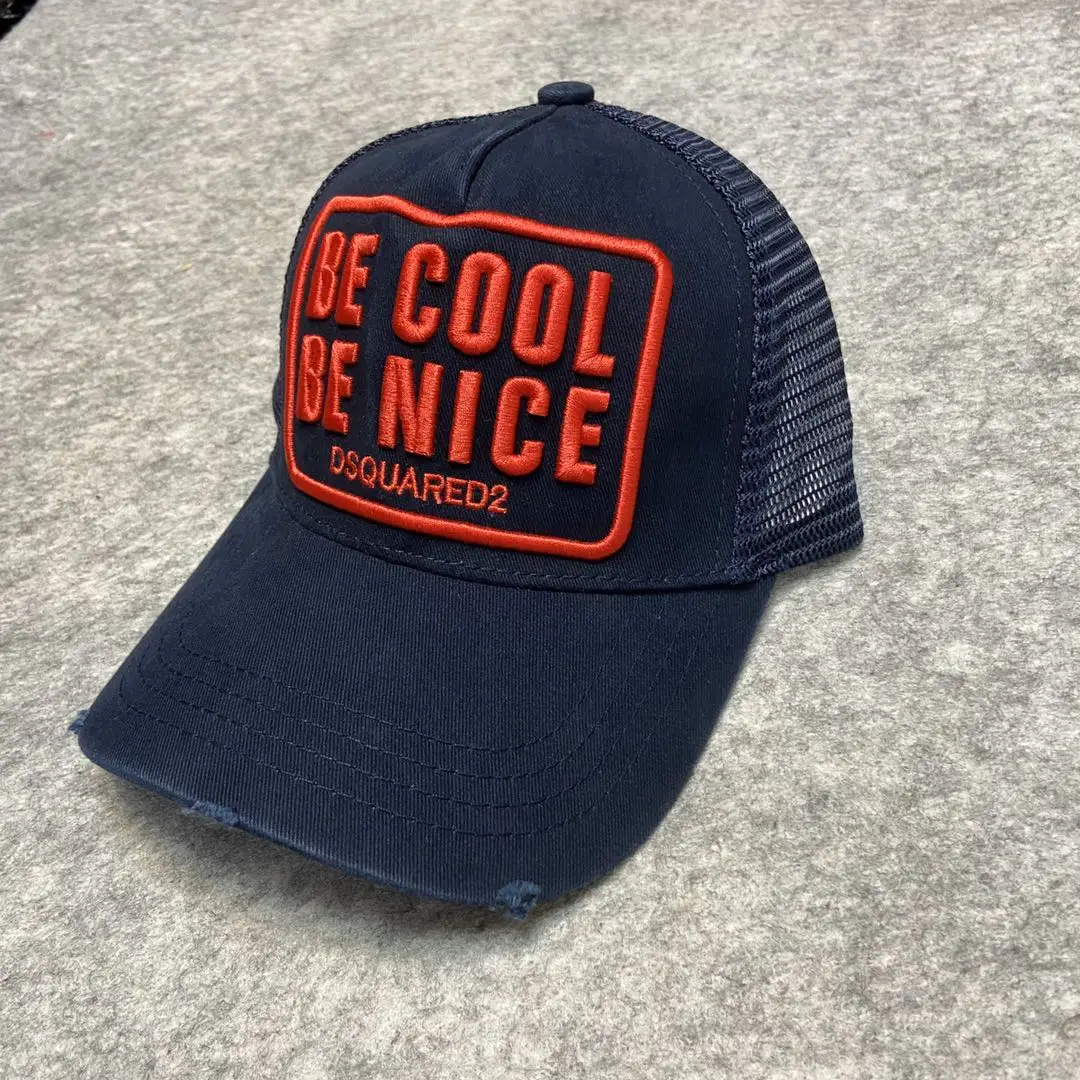 DSQUARED2 Embroidery Letter BE Cool Be Nice D2 Cotton Baseball Cap Letters Hat Hip Hop DSQ2 maple leaf Women Cool Mesh Cap
DSQUARED2 Embroidery Letter BE Cool Be Nice D2 Cotton Baseball Cap Letters Hat Hip Hop DSQ2 maple leaf Women Cool Mesh Cap