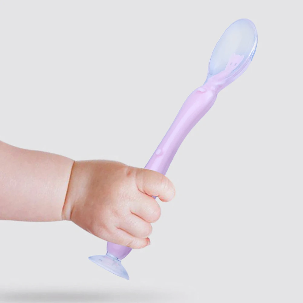 1 Piece Baby Spoon With Storage Box, Non-slip Baby Training Spoon, Food-grade Silicone, Cute Child Feeding Tableware Utensils
1 Piece Baby Spoon With Storage Box, Non-slip Baby Training Spoon, Food-grade Silicone, Cute Child Feeding Tableware Utensils