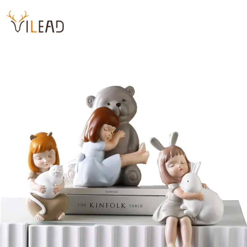 VILEAD Nordic Fairy Baby Girl Figurine Resin Characters Statue Modern Art Home Decoration Accessories Kids Room Bedroom Decor
VILEAD Nordic Fairy Baby Girl Figurine Resin Characters Statue Modern Art Home Decoration Accessories Kids Room Bedroom Decor