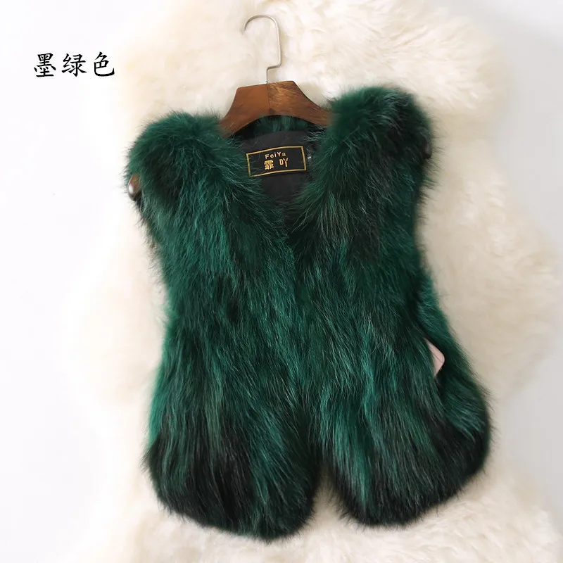 2021 Autumn Winter Raccoon Fur Grass Waistcoat Women's Real Fox Fur Vest Waistcoat Female Waistcoat Pocket Slim Short Overcoat
2021 Autumn Winter Raccoon Fur Grass Waistcoat Women's Real Fox Fur Vest Waistcoat Female Waistcoat Pocket Slim Short Overcoat