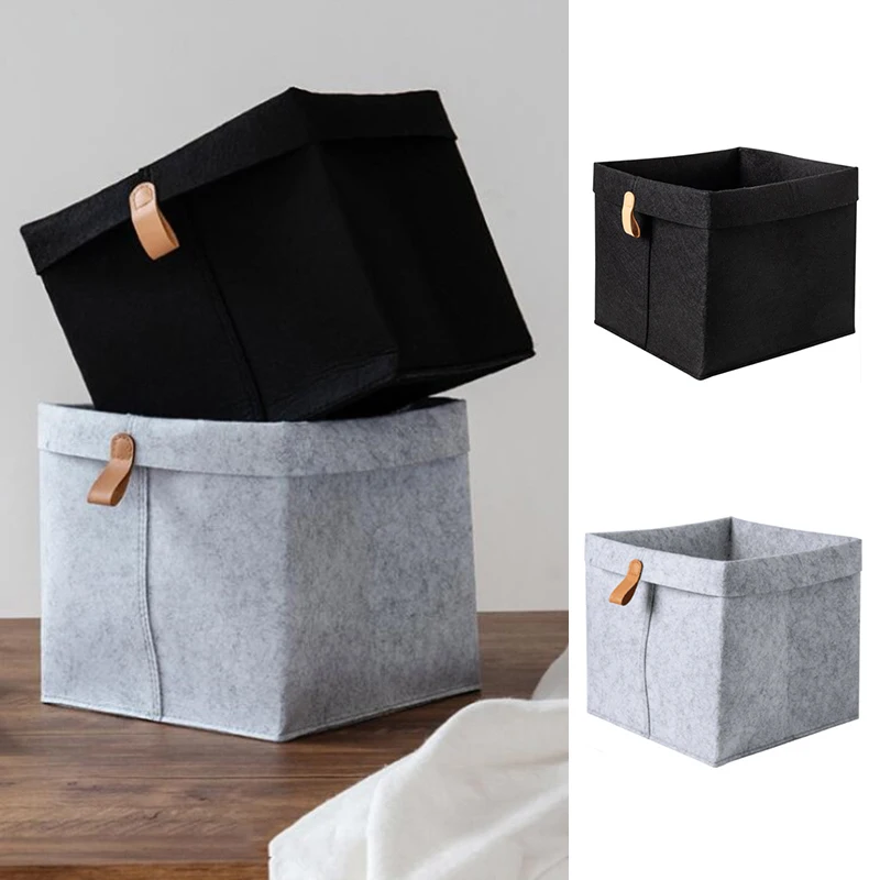 Household foldable felt cloth toy clothes underwear storage basket cosmetics finishing desktop foldable laundry basket foldable
Household foldable felt cloth toy clothes underwear storage basket cosmetics finishing desktop foldable laundry basket foldable