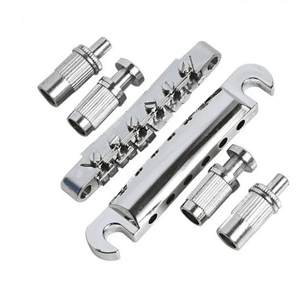 Guitar Bridge Locking Roller Tune-O-Matic Bridge And Tailpiece Black Set For LP Electric Guitar
Guitar Bridge Locking Roller Tune-O-Matic Bridge And Tailpiece Black Set For LP Electric Guitar