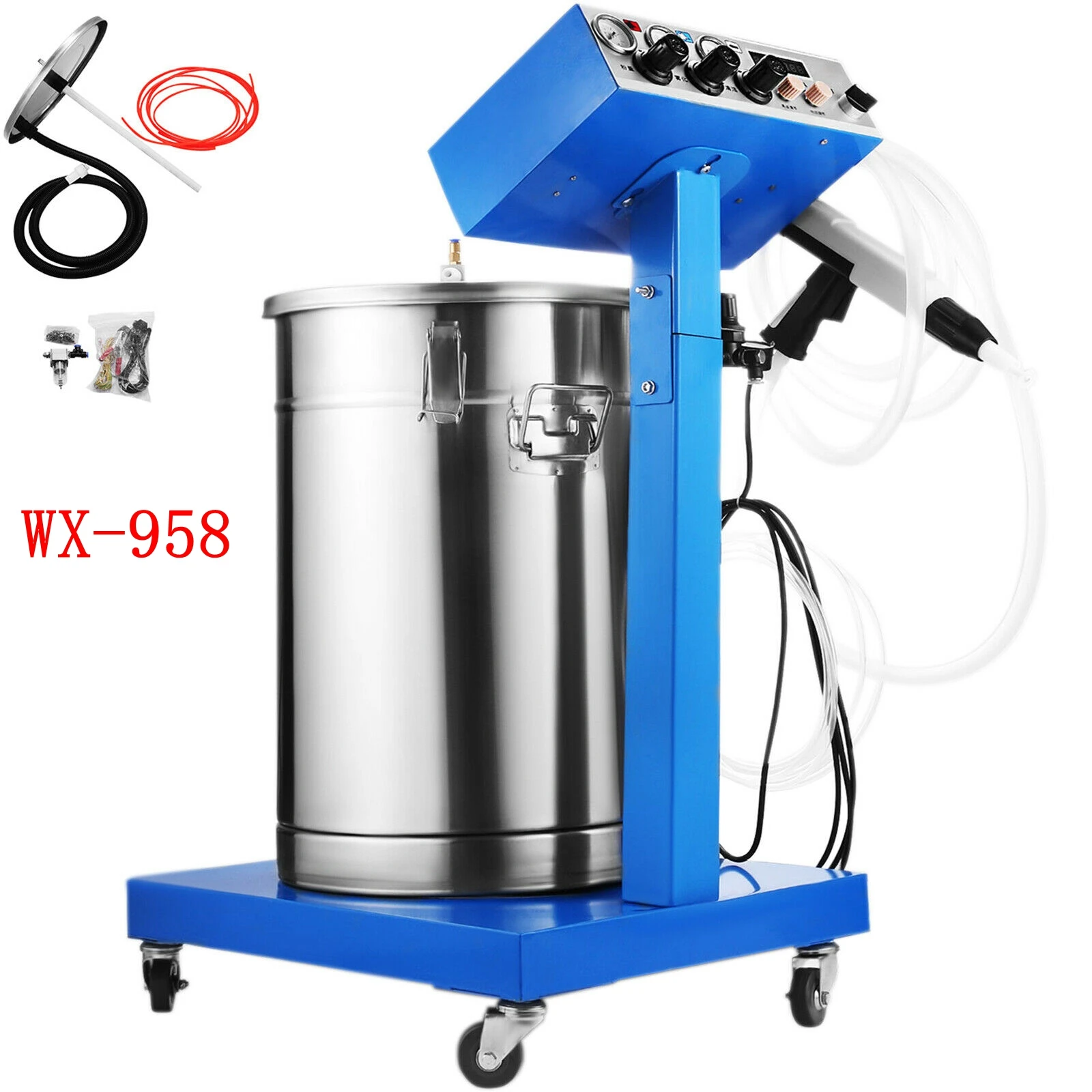 Станок для электростатического порошкового покрытия Blue 45L, стандартный Профессиональный распылитель краски
Станок для электростатического порошкового покрытия Blue 45L, стандартный Профессиональный распылитель краски