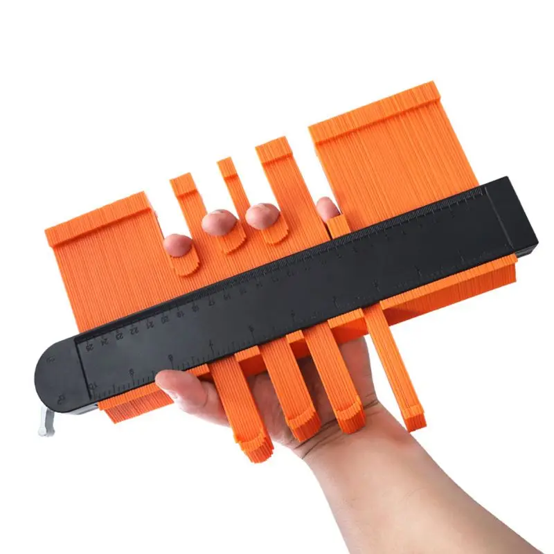 5/10'' Contour Gauge Auto Lock Profile Copy Duplicator Shape Template Measuring E7CB
5/10'' Contour Gauge Auto Lock Profile Copy Duplicator Shape Template Measuring E7CB