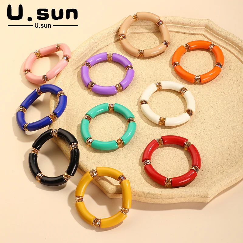 Rhinestone Women Bracelet Charms For Jewelry Making Designer Fashion Resin Adjustable Female Bracelets On Hand For Girls Teen
Rhinestone Women Bracelet Charms For Jewelry Making Designer Fashion Resin Adjustable Female Bracelets On Hand For Girls Teen
