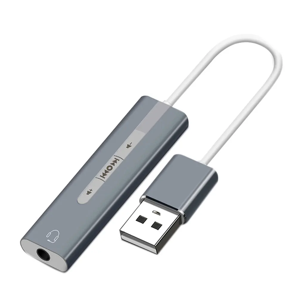 USB External Sound Card 3.5mm Audio Interface Microphone Headphone Adapter PC Laptop USB Audio Converter with 7.1 sound channel
USB External Sound Card 3.5mm Audio Interface Microphone Headphone Adapter PC Laptop USB Audio Converter with 7.1 sound channel