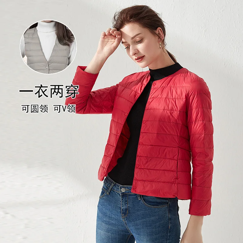 new style winter women fashion ultra light duck down coat short female liner girl thin warm crewneck jacket plus size
new style winter women fashion ultra light duck down coat short female liner girl thin warm crewneck jacket plus size