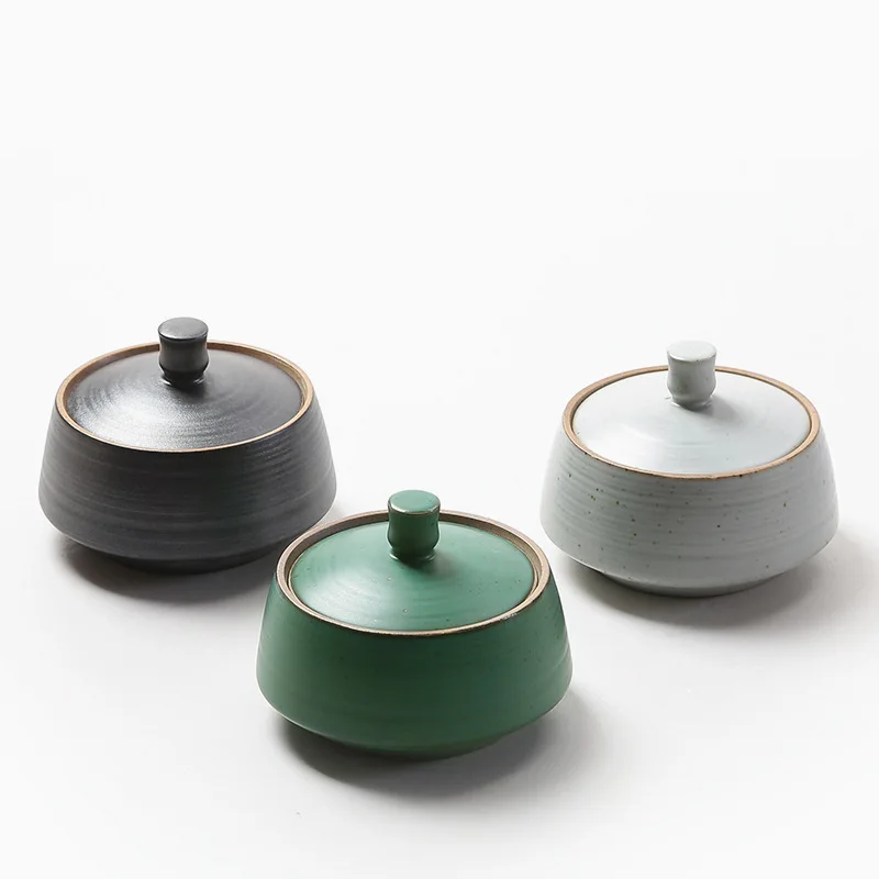 Ceramic Tea Container Porcelain Chinese Seal Vintage Green Tea Storage Jar Kitchen Clay Pot Caixa De Cha Tea Accessories 50CYG
Ceramic Tea Container Porcelain Chinese Seal Vintage Green Tea Storage Jar Kitchen Clay Pot Caixa De Cha Tea Accessories 50CYG