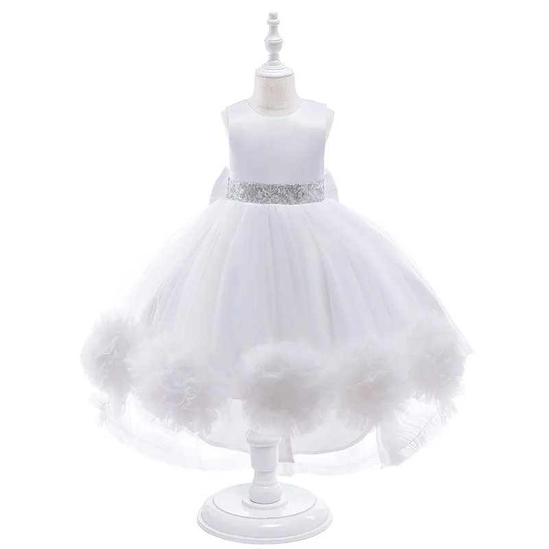 Baby Girls Clothes 2 10 Year Children Trailing Vestidos Big Flower Princess Birthday Party White Wedding Bridesmaid Summer Dress
Baby Girls Clothes 2 10 Year Children Trailing Vestidos Big Flower Princess Birthday Party White Wedding Bridesmaid Summer Dress