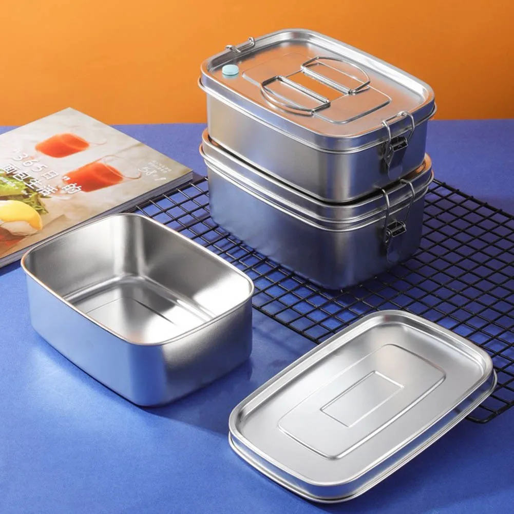 Double-layer Bento Box Japanese Style Portable Outdoor Stainless Steel Thermal Lunch Box For Kids With Compartment Food Boxs
Double-layer Bento Box Japanese Style Portable Outdoor Stainless Steel Thermal Lunch Box For Kids With Compartment Food Boxs