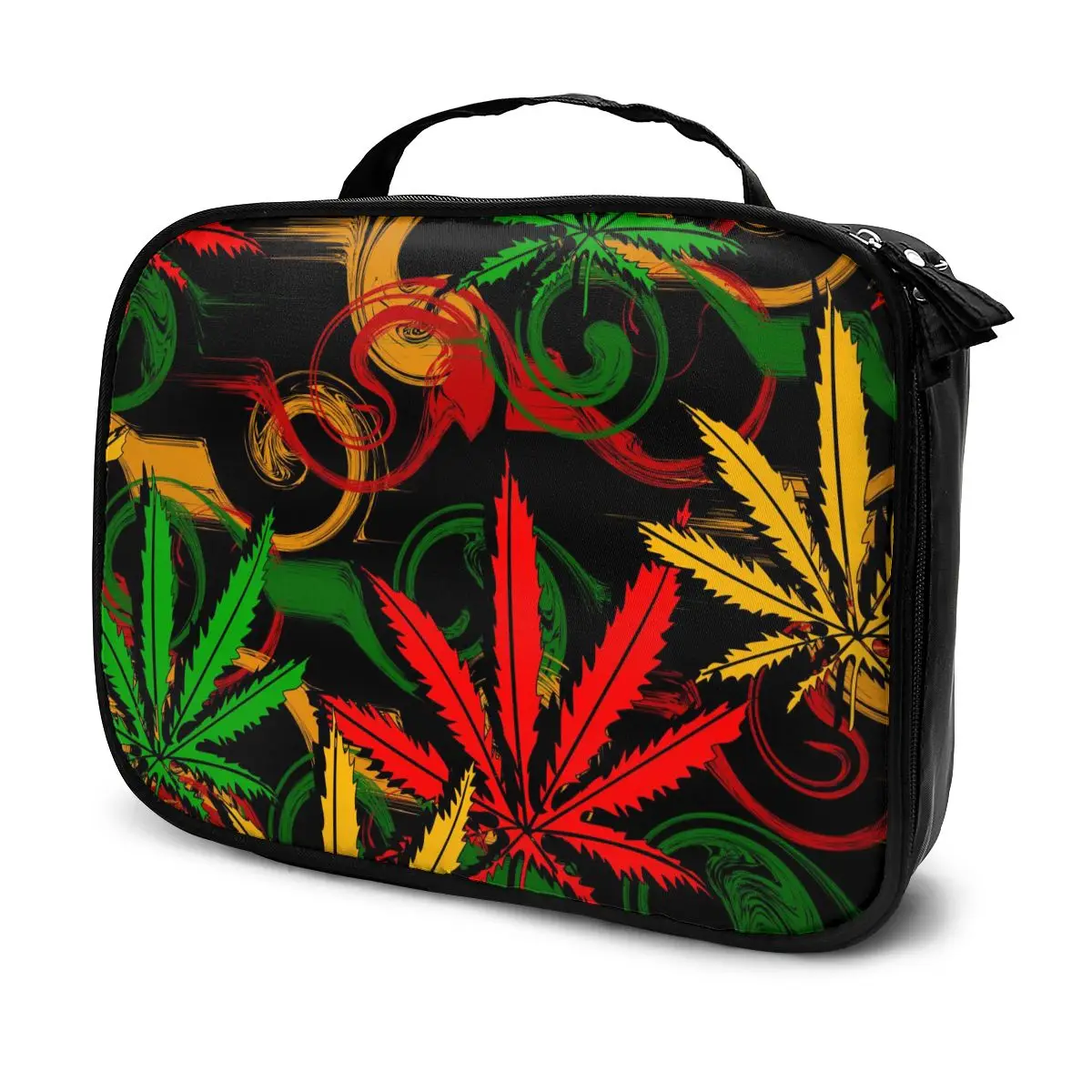 Multifunction Cosmetic Bag Colored Marijuana Leaves Women Makeup Toiletries Grooming Kit Travel Insert Organizer Case Handbag
Multifunction Cosmetic Bag Colored Marijuana Leaves Women Makeup Toiletries Grooming Kit Travel Insert Organizer Case Handbag