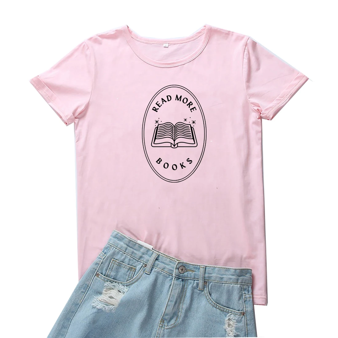 Read More Books T-shirt Women Red Letter Print Graphic Tee Women Tide Clothes Women Tshirts Personality White T Shirt for Women
Read More Books T-shirt Women Red Letter Print Graphic Tee Women Tide Clothes Women Tshirts Personality White T Shirt for Women