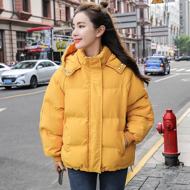 2020 New Autumn Winter Jacket Hooded Women Coat Loose Cotton-padded Short Jackets Female Parka Warm Casual Plus Size Overcoat
2020 New Autumn Winter Jacket Hooded Women Coat Loose Cotton-padded Short Jackets Female Parka Warm Casual Plus Size Overcoat