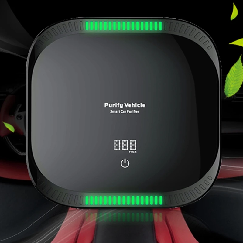 Smart Contact Air Purifier with Display Vehicle-Borne Air Cleaner Negative Ion ligent Formaldehyde Removal 
Smart Contact Air Purifier with Display Vehicle-Borne Air Cleaner Negative Ion ligent Formaldehyde Removal