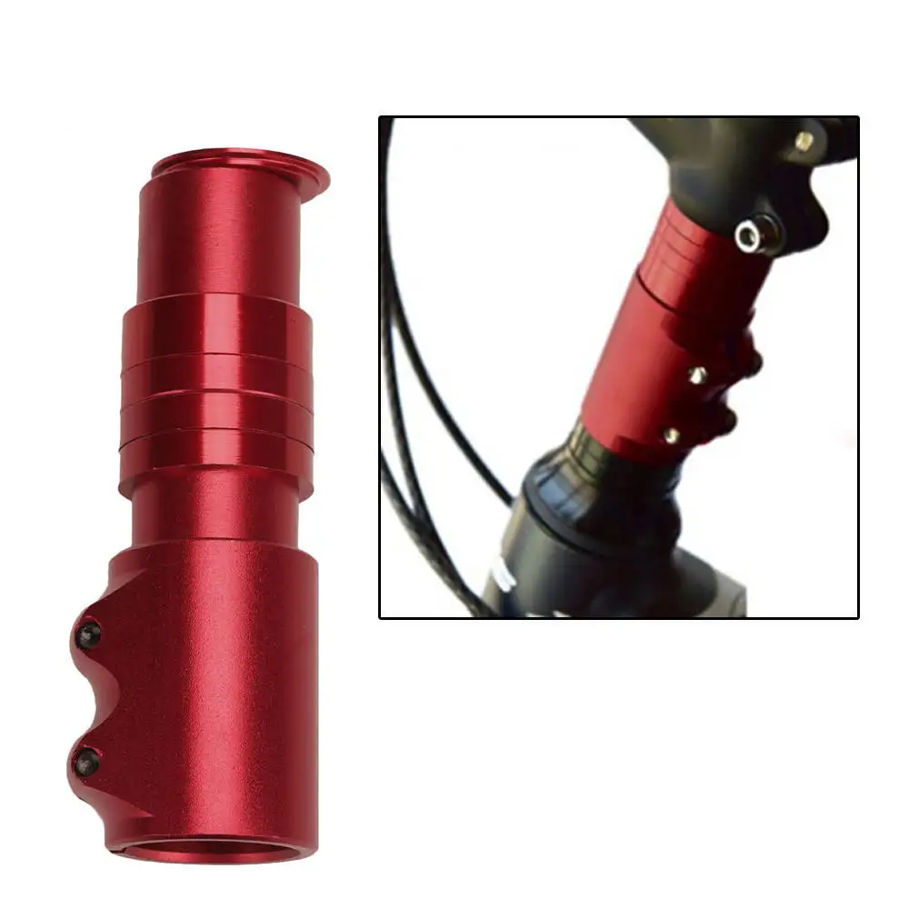1PC Mountain Bike Front Fork Tube Head Elevation Device Vertical Riser MTB Bicycle Handlebar Riser Head Up Adapter
1PC Mountain Bike Front Fork Tube Head Elevation Device Vertical Riser MTB Bicycle Handlebar Riser Head Up Adapter