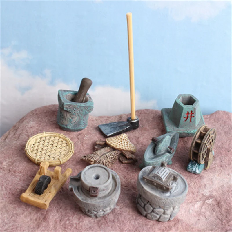 Micro-Landscape Resin Furnishings Chinese-Style Nostalgic Farm Music 12 Chinese-Style Pastoral Mini Furnishings
Micro-Landscape Resin Furnishings Chinese-Style Nostalgic Farm Music 12 Chinese-Style Pastoral Mini Furnishings